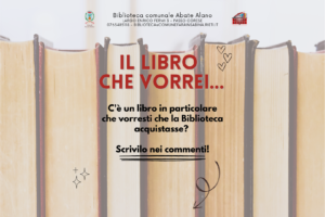 Il libro che vorrei...