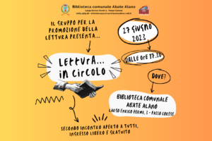 Secondo incontro "Lettura ... in circolo"