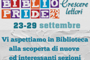 Bibliopride 2024. Settimana nazionale delle Biblioteche